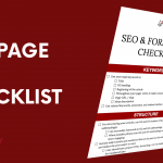 SEO checklist